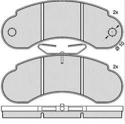 Pastillas de Freno (0475)(145MM) ROVER(ROSCA FINA)/ MERCEDES BENZ. 90 A180