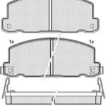 Pastillas de Freno (0096) (121MM) ISUZU CAMPO-FASTER-GEMINI-TROOPER (84/86)