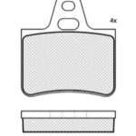 Pastillas de Freno (0138) (127MM) MAZDA MAZDA PICK UP  (90/94) DELANTERA