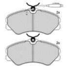 Pastillas de Freno (0058) (145MM) CITROEN C-22-25-35 / FIAT DUCATO/ PEUGEOT BOX