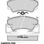 Pastillas de Freno (0342) (109MM) RENAULT ESPACE-SAFRANE   91/96