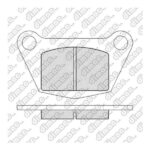 Pastillas de Freno (1004)(154MM) IVECO DAILY 2.5 2.8 35-12 4X2 85/ DEL