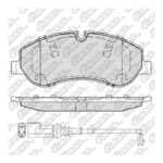 Pastillas de Freno (1134)(171MM) FORD TOURNEO, FORD TRANSIT VI