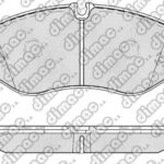 Pastillas de Freno (1165) (184MM) MERCEDES BENZ VITO- V CLASS C (14/...)