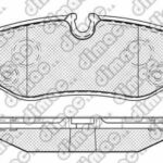 Pastillas de Freno (1166) (118MM) MERCEDES BENZ VITO- V CLASS C (14/...) TRASER