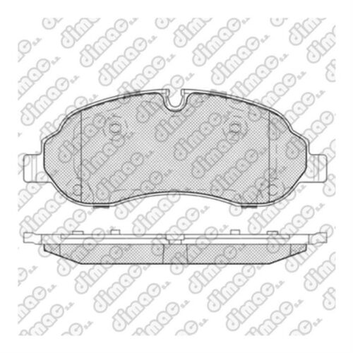 Pastillas de Freno (1132)(171MM) FORD TRANSIT 2.2 TDCI FURGON - BUS 2014/ DEL