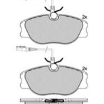 Pastillas de Freno (0343) (130MM) PEUGEOT 306 GTI- 806/CITROEN EVASION-SYNERGIE