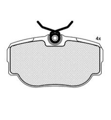 Pastillas de Freno (0427)(94MM) LAND ROVER RANGE ROVER 2.5- 4.0-4.6
