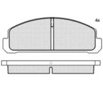Pastillas de Freno (0263) (108MM) MITSUBISHI COLT (02/..)
