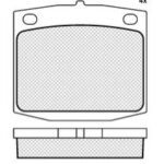 Pastillas de Freno (0265) (63MM) DATSUN 180 B (79/82)