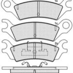 Pastillas de Freno (0269) (138MM) MAZDA 626 TRASERA  (82/89)