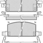 Pastillas de Freno (0094) (115MM/110MM) ISUZU PICK UP  (79/82)