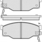 Pastillas de Freno (0272) (111MM) ISUZU GEMINI- IMPULSE- PIAZZO (83/89)