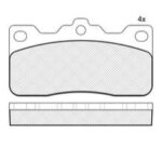 Pastillas de Freno (0228) (92MM) TOYOTA CROWN TRASERA (79/82)