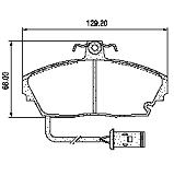 Pastillas de Freno (0110) (130MM) ROVER 816 TODOS/ TATA PICK UP (90/94)