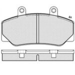 Pastillas de Freno (0241) (113MM) VOLVO 740-760-780-940  (82/94)