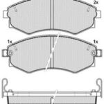 Pastillas de Freno (0618)(137MM) NISSAN BLUEBIRD / HYUNDAI ACCENT - ELANTRA