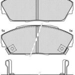 Pastillas de Freno (0089) (129MM) HONDA ACCORD/PRELUDE /ROVER 825-827 (87/96)