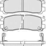 Pastillas de Freno (0155) (108MM) MITSUBISHI 3000 GT-SL- SUPER SALOON (90/94)