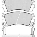 Pastillas de Freno (0170) (114MM) NISSAN EX-SALOON-NX-SENTRA-LEADER(90/94)