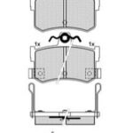 Pastillas de Freno (0345) (85MM) LAND ROVER LINEA 800/ MG (91/...) TRASERA