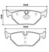 Pastillas de Freno (0785)(121MM) BMW SERIE III -TOURING  95/... TRASERA