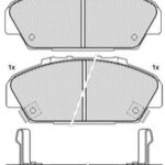 Pastillas de Freno (0634)(140MM) HONDA ACCORD (97/...)