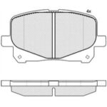 Pastillas de Freno (0534)(116MM) TOYOTA CAMRY - AVALON - LEXUS - PREVIA (97/..)