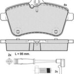Pastillas de Freno (0902)(131MM) MERCEDES BENZ CLASE B - CLASE A II (04..)