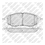 Pastillas de Freno (1077)(156MM) SUBARU LEGACY, TRIBECA, OUTBACK