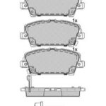 Pastillas de Freno (0867)(131MM) HONDA CIVIC VII (06/..)