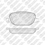 Pastillas de Freno (1038)(116MM) ALFA ROMEO 159, SPIDER, BRERA