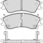 Pastillas de Freno (0207) (127MM) HYUNDAI ACCENT / MITSUBISHI EXPO / JUSTY