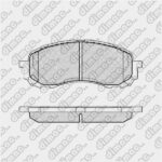 Pastillas de Freno (0970)(137MM) SUBARU IMPREZA, ESTATE