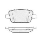 Pastillas de Freno (0926)(95MM) FORD MONDEO IV, SMAX, KUGA (06/..) TRASERA