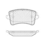 Pastillas de Freno (1080)(116MM) AUDI A4 AVANT/ A5/ A6/ Q5 (07/...) TRASERA