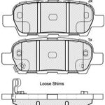 Pastillas de Freno (0940)(105MM)SUZUKI GRAND VITARA / RENAULT KOLEOS TRASERA