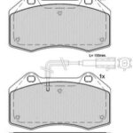 Pastillas de Freno (0994)(124MM) ALFA ROMEO MITO / FIAT PUNTO (08/...)