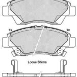 Pastillas de Freno (0952)(136MM) HONDA FIT II - INSIGHT II (08/..)