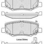 Pastillas de Freno (0955)(116MM) JEEP CHEROKEE, LIBERTY, WRANGLER TRASERA