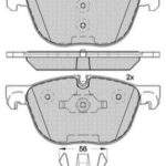 Pastillas de Freno (0963)(170MM) BMW X5 - X6  07/... DELANTERA