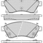 Pastillas de Freno (0991)(148MM) CHEVROLET CRUZE