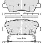 Pastillas de Freno (0996) (117MM) HYUNDAI- KIA SORENTO-CARNIVAL TRASERA