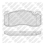 Pastillas de Freno (1001)(164MM) BMW SERIE 1 135I 3.0 07/ DEL