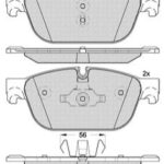 Pastillas de Freno (1042)(180MM) PEUGEOT RCZ, 407, 308, 508/ CITROEN C4, C5