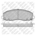 Pastillas de Freno (1138)(183MM) DODGE JOURNEY, DODGE - CHRYSLER GRAND CARAVAN