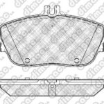 Pastillas de Freno (1120)(144MM) MERCEDES BENZ CLASE A B C 160 - 180 - 200  250