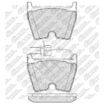 Pastillas de Freno (1119)(95MM) AUDI A4 A5 A6 A8 / VW PHAETON