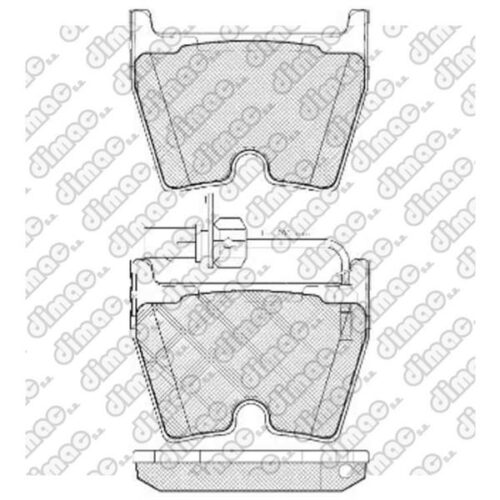 Pastillas de Freno (1119)(95MM) AUDI A4 A5 A6 A8 / VW PHAETON