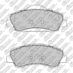 Pastillas de Freno (1220) (133MM) CITROEN C4-C ELYSEE/ PEUGEOT 301 1.2-1.6 (DIS